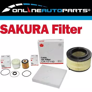 Air Oil Fuel Cabin Filter Kit for Ranger Everest PX UA P5AT P4AT 3.2L 2.2L - Picture 1 of 1