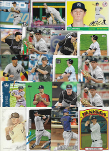 20 card lot  DJ LeMahieu   Yankees   Combined Shipping