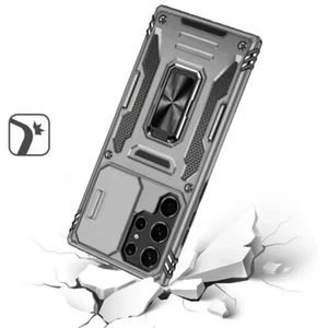 For Apple iPhone SE 3 (2022) SE/8/7 Hybrid Case Ring Stand & Camera Window Cover - Picture 1 of 49