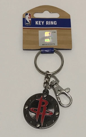 NBA Houston Rockets Key Ring-New Cover