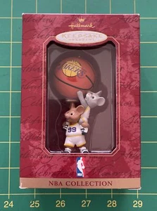 Hallmark Christmas Ornament Official NBA Los Angeles Lakers Mouse 1999 - Picture 1 of 7
