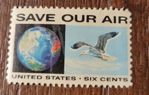 Scott #1413 Globe & Seagull 1968 MNH 6 Cent Single U.S. Postage Stamp - Picture 1 of 2