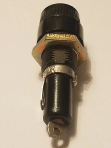 Bussmann - HKP - Panel Mount Fuse Holder - 15Amp , 250V - 6.3mm D x 32mm Fuses - Picture 1 of 8