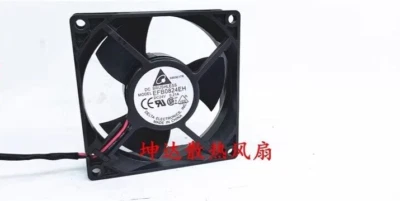 DELTA EFB0824EH 8025 8CM 24V 0.21A Inverter Cooling Fan - Image 1 of 3