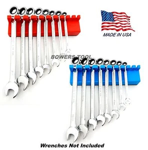 Mechanic Time Saver Magnetic Wrench Rack Set Holder Caddy Metric SAE MTS USA - Picture 1 of 3