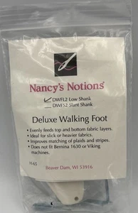 Nancy's Notion Deluxe Walking Foot DWFL2 Low Shank - Picture 1 of 7