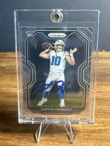 2020 Panini Prizm Rookie Justin Herbert #325 (RC) Auto - Bild 1 von 2