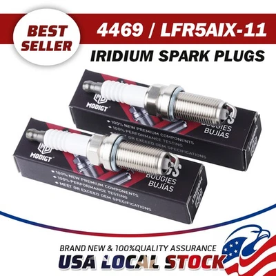 Bujías superiores 4 piezas iridio para Nissan NV1500 4,0 L 12-18 LFR5AIX-11 / 4469 Foto 1 de 4