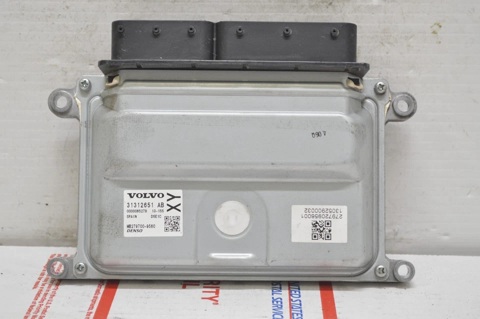 Volvo S60 V60 31312651 2013 2016 unidad de módulo de control del motor Ecm B75 009 Foto 1 de 4