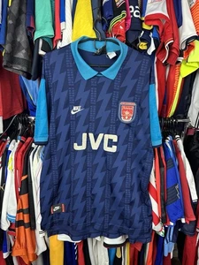 ARSENAL LONDON 1994 1995 AWAY FOOTBALL SHIRT SOCCER JERSEY NIKE PREMIER sz XL  - Picture 1 of 11