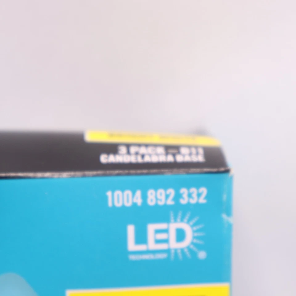 (3-Pk) EcoSmart B11 Dimmable Energy Star Filament LED Vintage Edison Light Bulb - Image 1 of 4