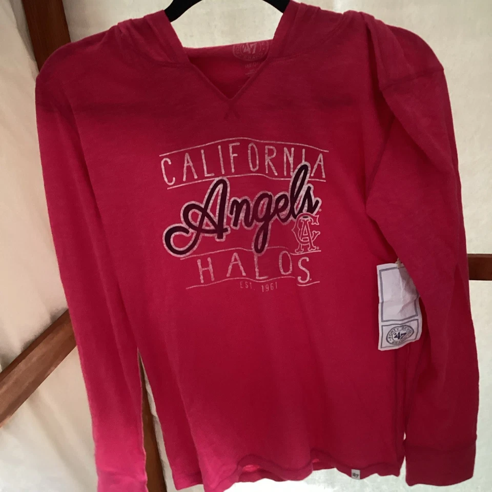 Angels MLB женщин толстовка размер средний новый с ярлыками - Изображение 1 из 1
