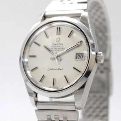 [NEAR MINT] OMEGA Seamaster Cal.1012 168.0061 Silver AT Men's From JAPAN Y955 - Image 1 of 4