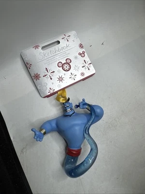 NUEVO 2021 Disney Store Genie cuaderno de bocetos adorno - Aladdin nuevo en caja lb Foto 1 de 4
