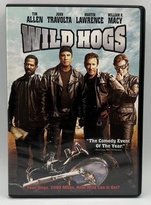 Wild Hogs DVD Widescreen Tim Allen John Travolta Martin Lawrence William H Macy - Image 1 of 3