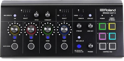 Roland Bridge Cast X Dual-bus Pro Streaming Mixer - Image 1 of 4