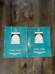 1998 Ford F-150, F-250 Workshop Manual Volumes 1 & 2 OEM, Original Factory - Picture 1 of 12