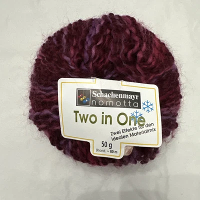 Mezcla de lana hilo vintage Schachenmayr Nomotta DOS EN UNO Foto 1 de 2