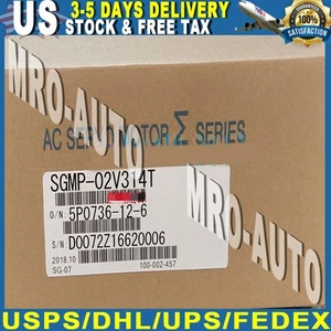 Yaskawa SGMP-02V314T Servo Motor 1PC New SGMP02V314T Expedited Shipping - Picture 1 of 4
