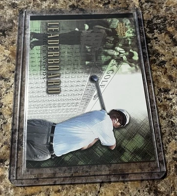 2001 Upper Deck Golf Card Tiger Woods Leaderboard - Image 1 of 2