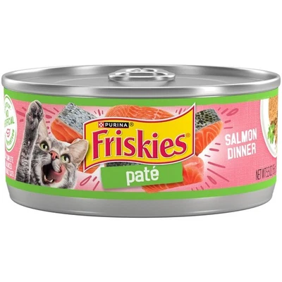 24 Cans of Purina Pate Salmon Dinner Cat Food - Pure Indulgence in Every Bite - Image 1 of 4
