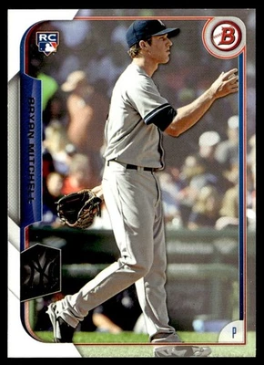 2015 Bowman Bryan Mitchell Rookie New York Yankees #127 - Image 1 of 2