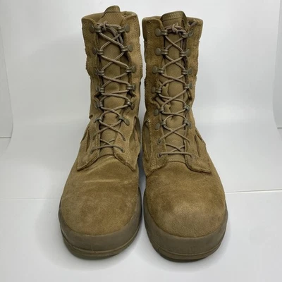 Botas Belleville Para Hombre Talla 9 Anchas Marrón Coyote Gore-Tex Vibram Militar Táctico Foto 1 de 4