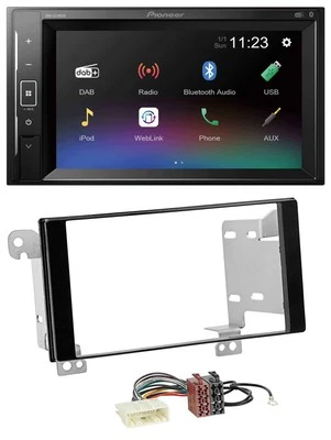 Pioneer DAB MP3 2DIN Bluetooth USB Autoradio für Subaru Forester Impreza XV ab 1 - Bild 1 von 4