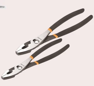 Quality Tolsen Slip Joint Pliers 200mm/8" - 250mm/10". Polished Steel Finish - Picture 1 of 2