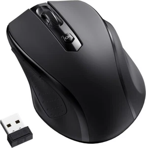 Kabellose Maus 2400 DPI Funkmaus Computer mit 6 Tasten 2,4G Ergonomisch C299 - Bild 1 von 7
