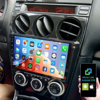 For Mazda 6 2004-2008 9" Android 13.0 Car GPS Navi Radio Stereo Player Head Unit - Image 1 of 4