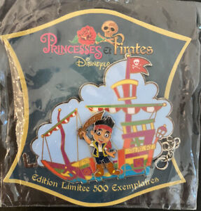 Disney Junior Jr. Prinzessinnen & Piraten Pin JAKE Neverland Pirates LE 500 #128017