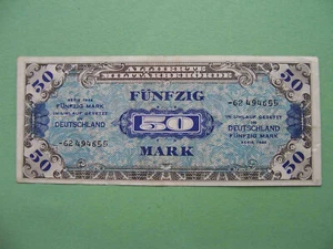Germany Soviet occupation 1944 50 Mark, Allied Military Currency. Pick- 196d - Picture 1 of 2