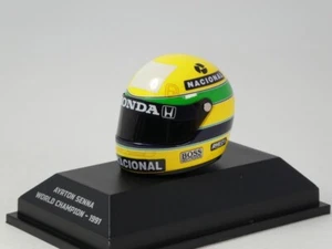 Minichamps Ayrton Senna Helmet McLaren World Champion 1991 1/8 540309101 - Picture 1 of 5