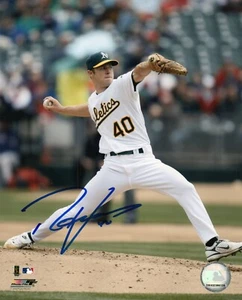 Rich Harden Signed Autographed 8x10 Photofile Photo A's Lot #2 - Picture 1 of 1