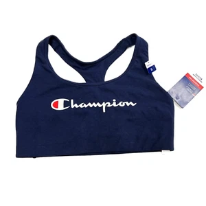 Women's Champion Authentic Sports Bra Athletic Navy Small NWT - Picture 1 of 3