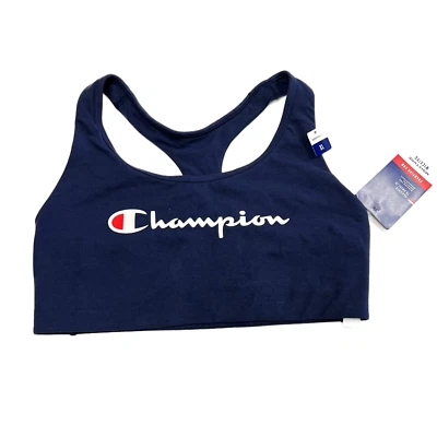 Women's Champion Authentic Sports Bra Athletic Navy Small NWT - Image 1 of 3
