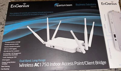 EnGenius Wireless AC1750 Indoor Access Point/Client Bridge Long Range Dual Band - Image 1 of 4
