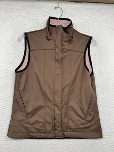 Columbia Convert Boardwear Vest Womens M Medium Brown Full Zip Sleeveless Snow - Picture 1 of 14