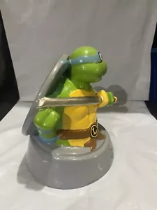 Alcancía Moneda Teenage Mutant Ninja Turtles Leonardo Cerámica 3D 7" 2015 TMNT - Imagen 1 de 6