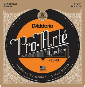 D'Addario EJ43 Pro-Arte Nylon Classical Guitar Strings, Light Tension - Picture 1 of 1