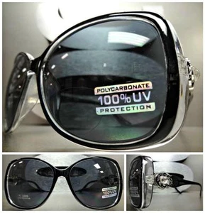 Womens VINTAGE RETRO Style BIFOCAL READING SUN GLASSES READERS Black Frame +1.50 - Picture 1 of 10
