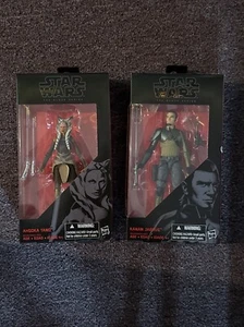Kanan Jarrus & Ahsoka Tano Star Wars Rebel Black Series Action Figure 19 & 20 * - Imagen 1 de 3