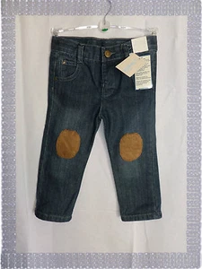 B - Pantalon Jean Genouillères Yamboo Baby Taille 23 Mois Neuf - Picture 1 of 4