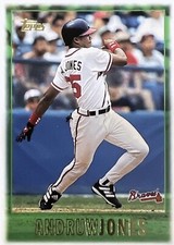 1997 Topps Andruw Jones Atlanta Braves #455 NMMT
