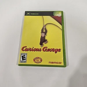 Curious George For Microsoft Xbox Original CIB & Clean Disc - Foto 1 di 2