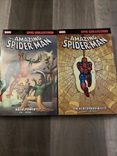 Amazing Spider-Man Epic Collection Lot 1-2 Great Power Great Responsibility