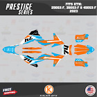 Graphics Kit for KTM 4-stroke 250SX-F, 350SX-F & 450SX-F 2023 Prestige-OG Cyan
