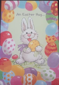 TARJETA DE FELICITACIÓN SUZY'S ZOO "UN ABRAZO DE PASCUA" - Imagen 1 de 2