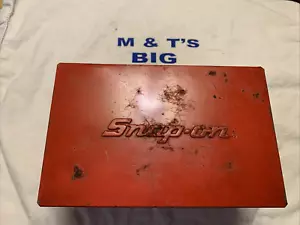 Snap-on Tools USA Cassetta degli attrezzi in metallo rosso SOLO SCATOLA (NO ATTREZZI) KRA-111A - Foto 1 di 8